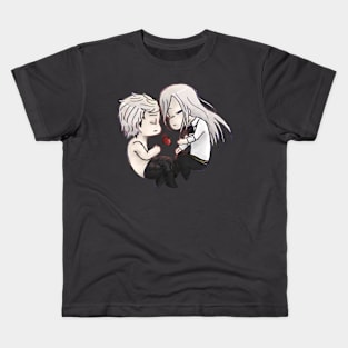 Chibi Adam & Eve- Nier Automata Kids T-Shirt